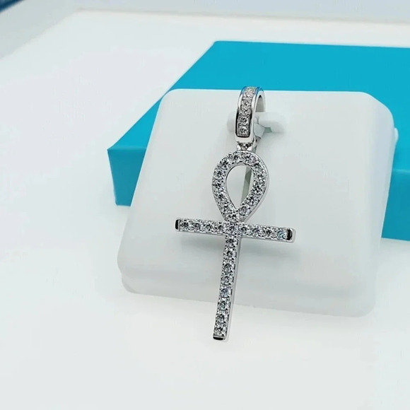 "925 Sterling Silver CZ Beautiful Pendant for Women, 1USPAR4014 - Picture 8 of 11